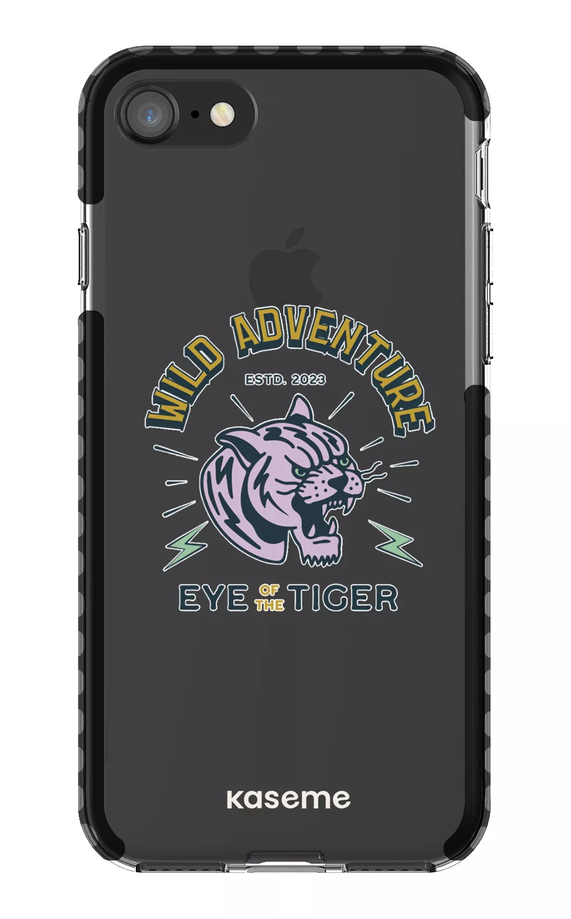 iPhone 8 Clear Case - Black Wildcats Clear Case -