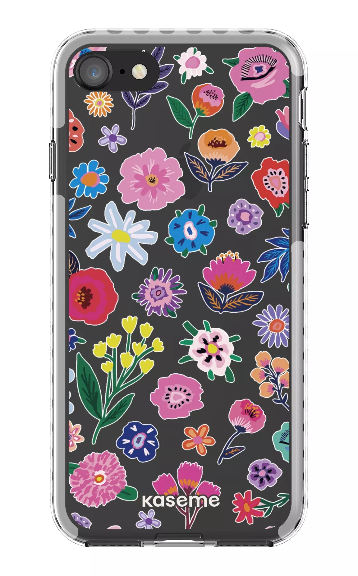 iPhone 8 Clear Case - White Aura Clear Case -