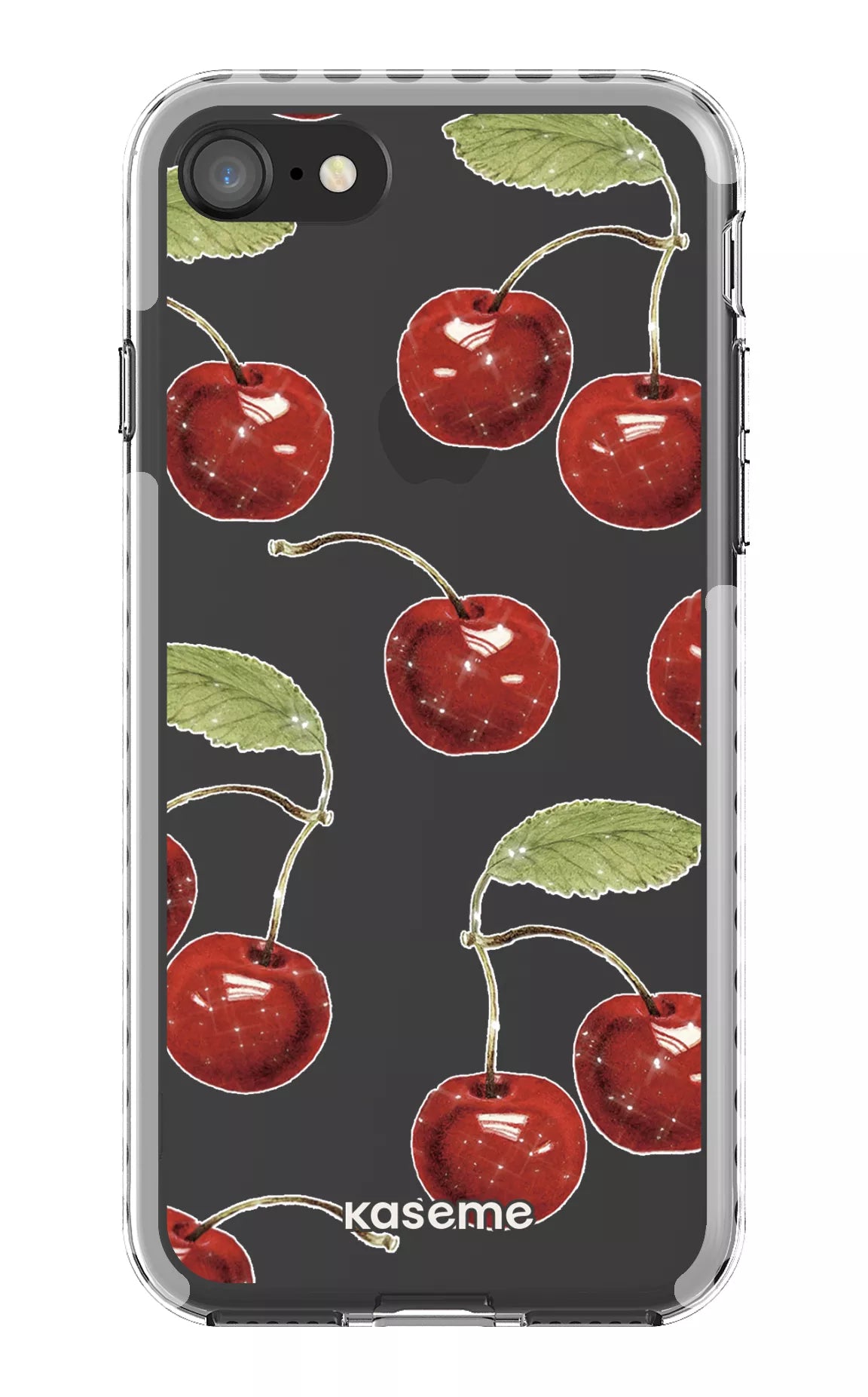 iPhone 8 Clear Case - White Juicy Clear Case -