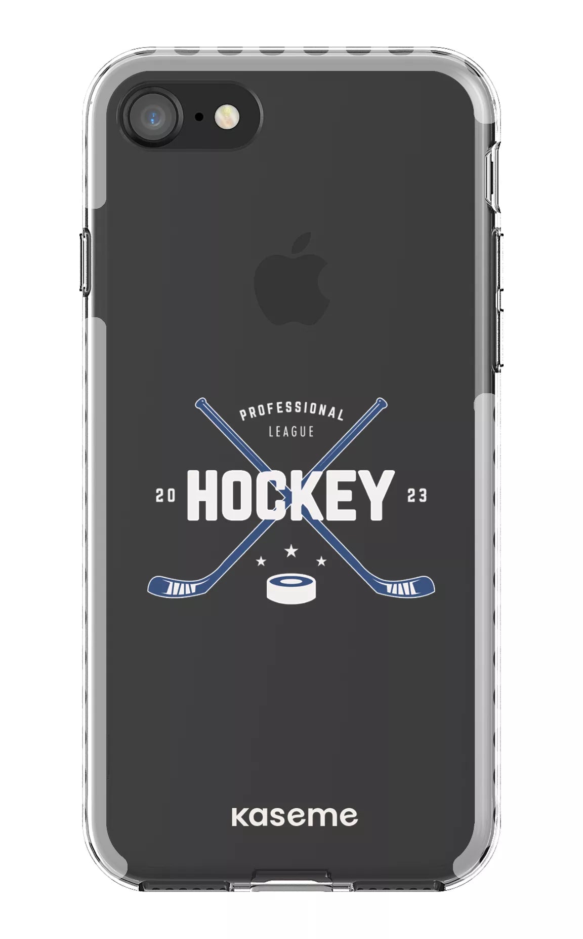 iPhone 8 Clear Case - White Playoffs Clear Case -