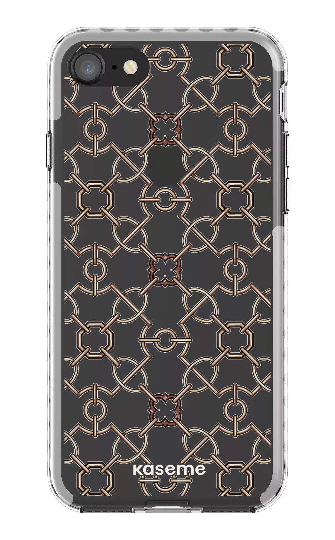 iPhone 8 Clear Case - White Refined Clear Case -