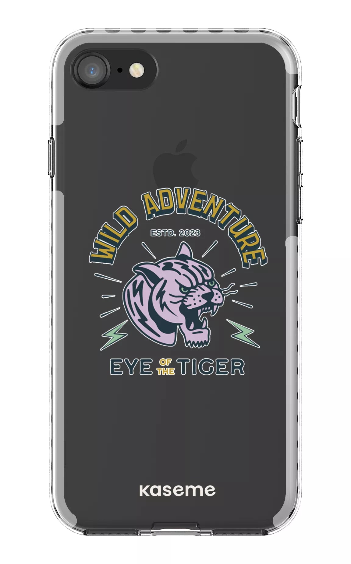 iPhone 8 Clear Case - White Wildcats Clear Case -
