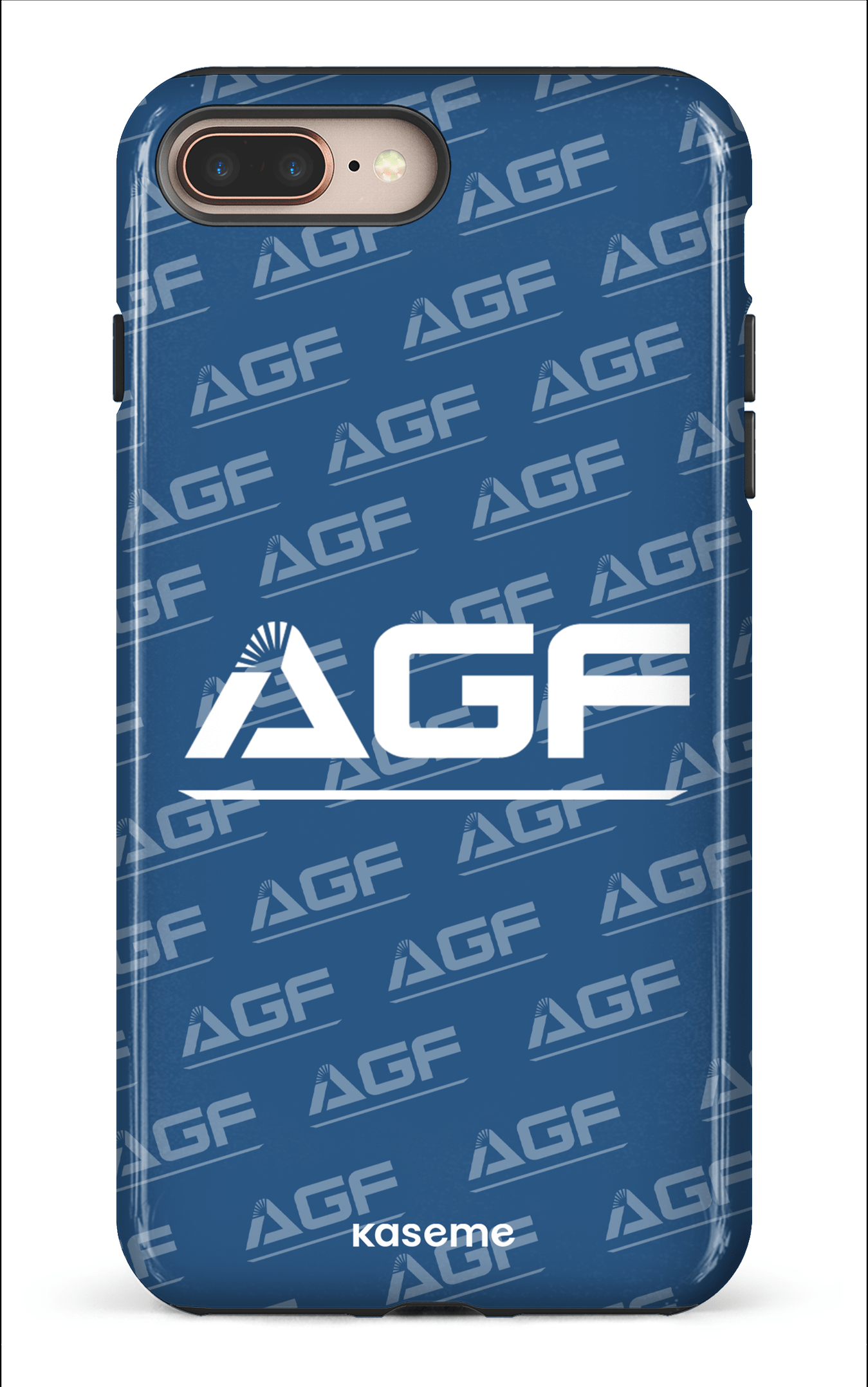 iPhone 8 Plus Tough AGF Bleu -