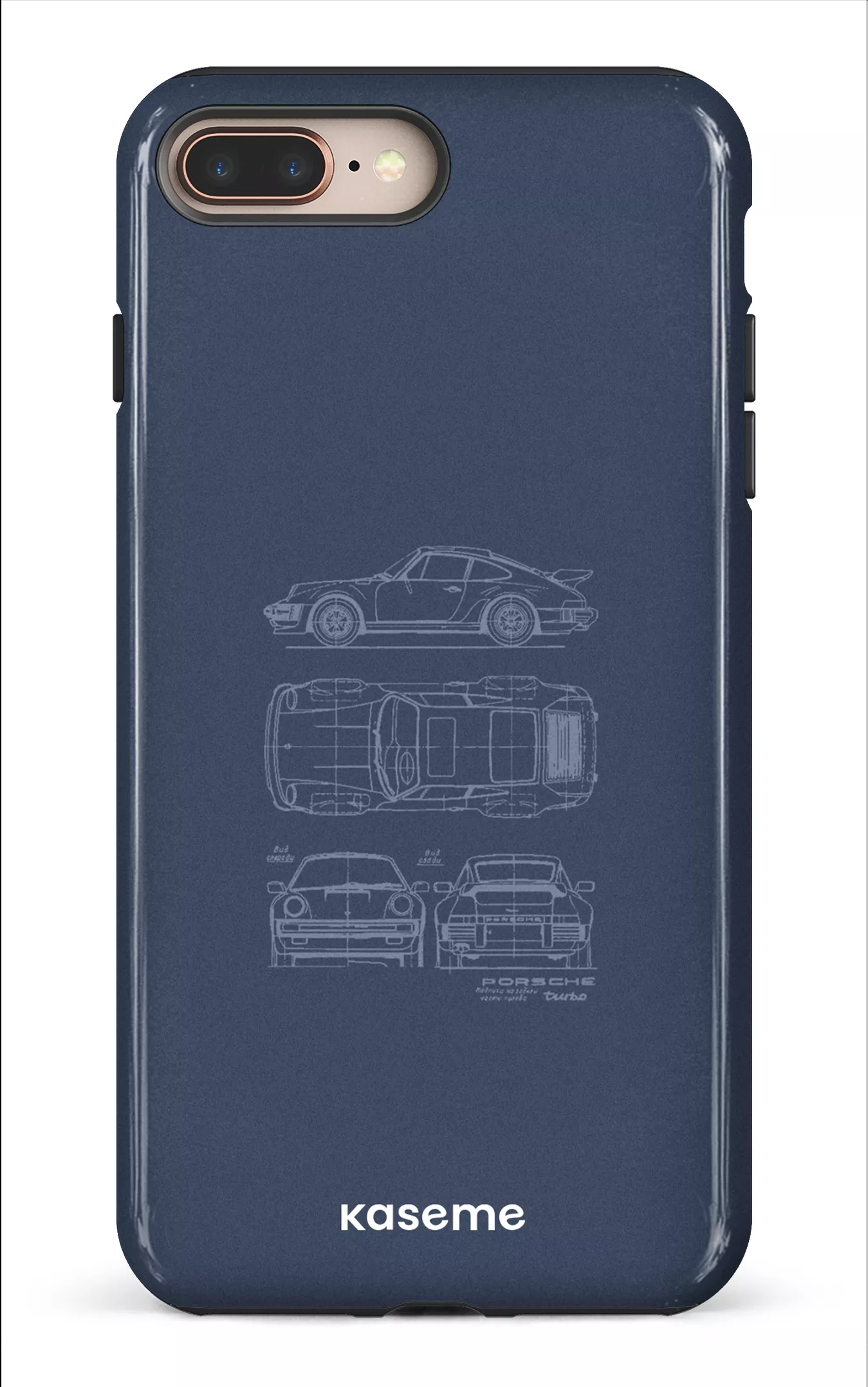 iPhone 8 Plus Tough Beat The Traffic Blue -