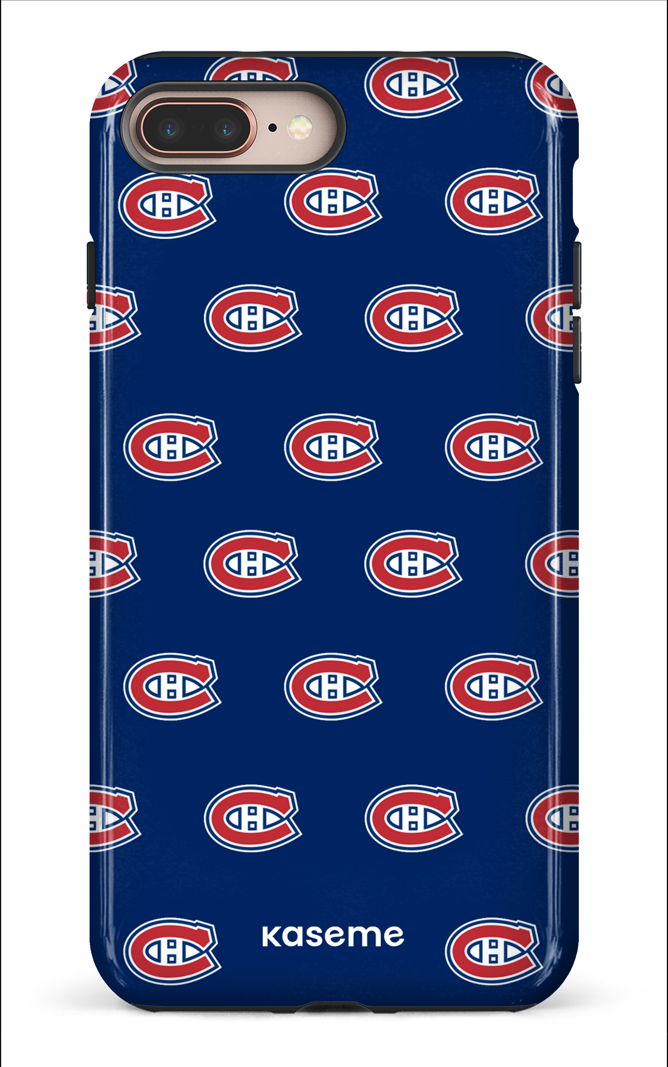 iPhone 8 Plus Tough Canadiens Bleu -