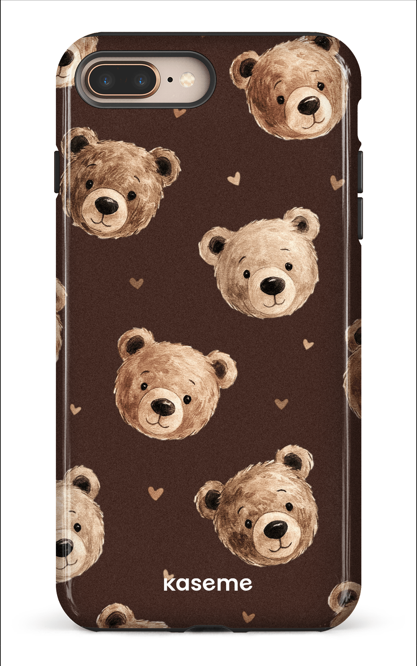 iPhone 8 Plus Tough Cubbie Brown -