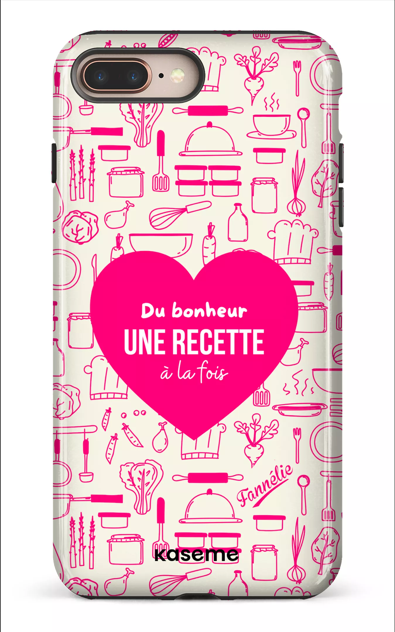 iPhone 8 Plus Tough Du bonheur une recette à la fois -