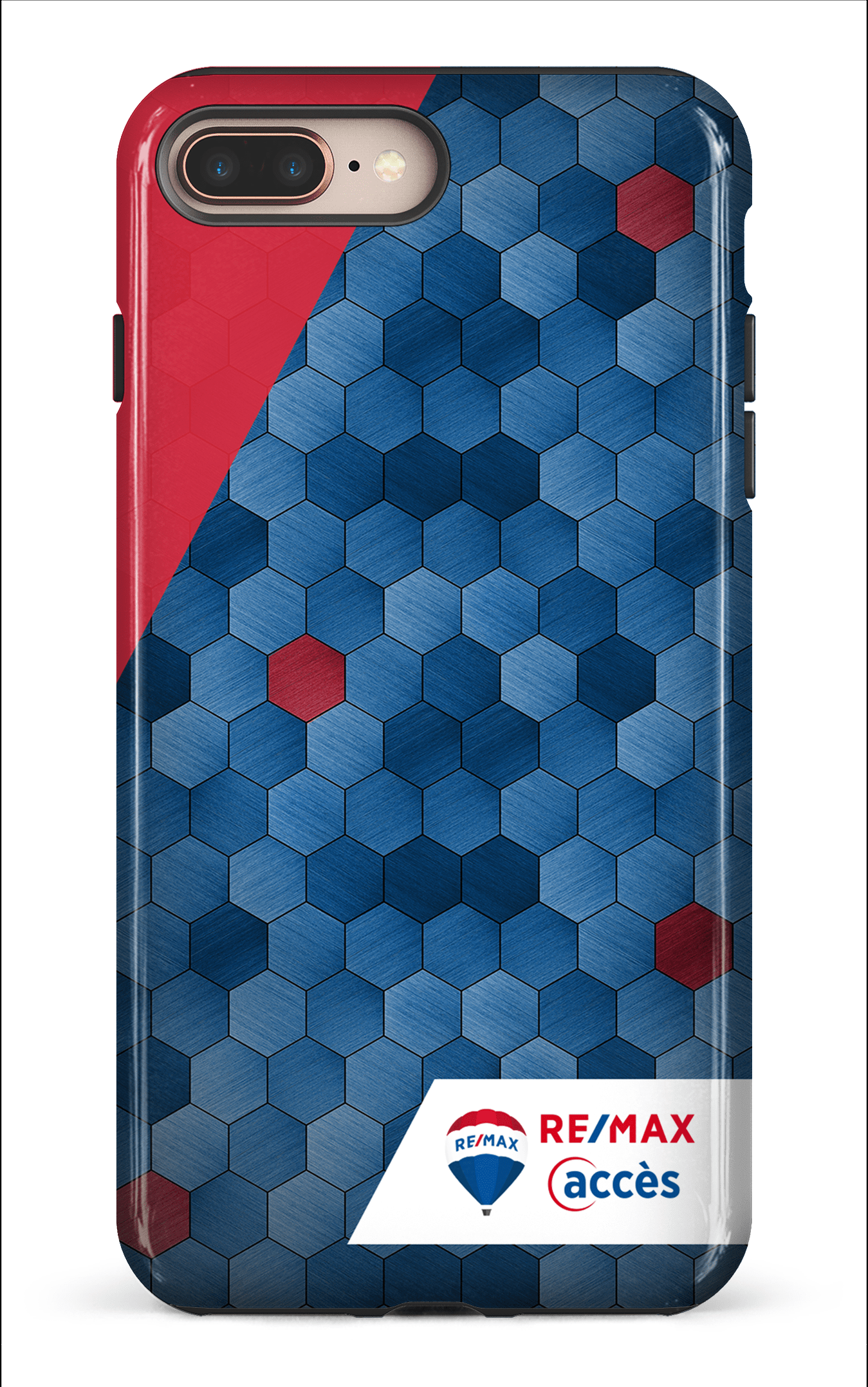 iPhone 8 Plus Tough Exagones texturés -