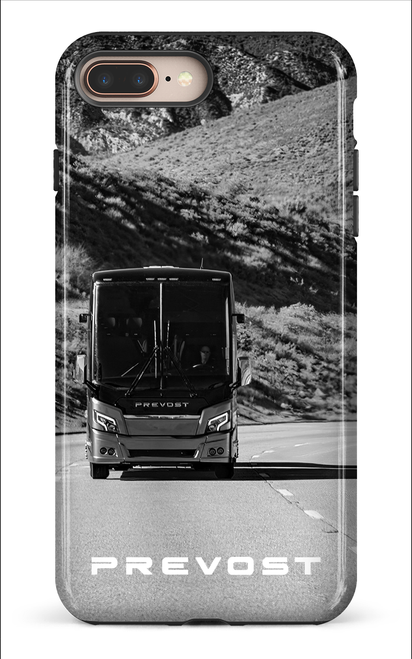 iPhone 8 Plus Tough Prevost N&B -