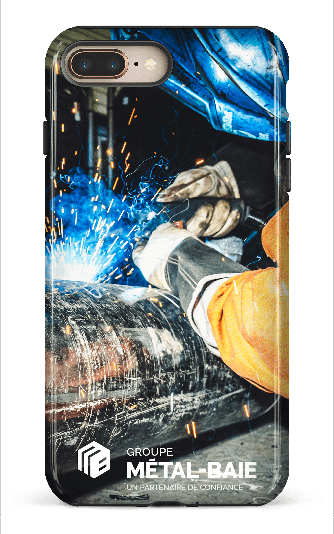 iPhone 8 Plus Tough Soudure par Métal-Baie -