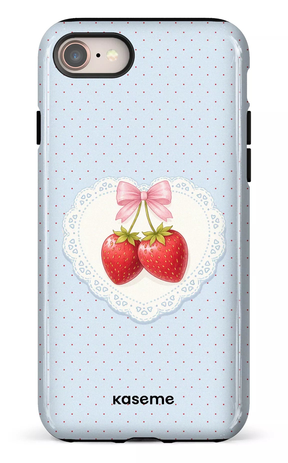iPhone 8 Tough Fresa Lace Blue -
