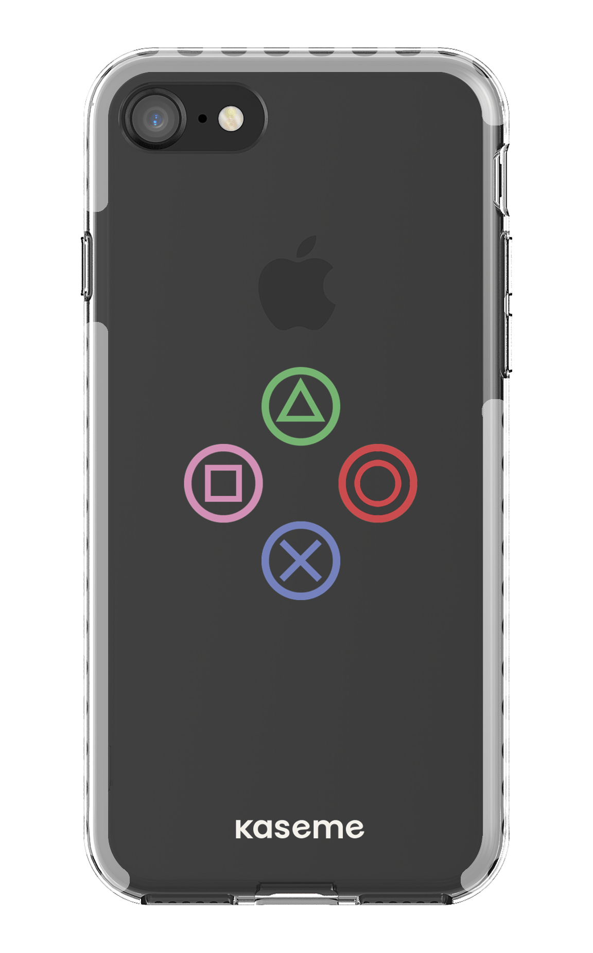 iPhone SE Clear Case - White Console Clear Case -