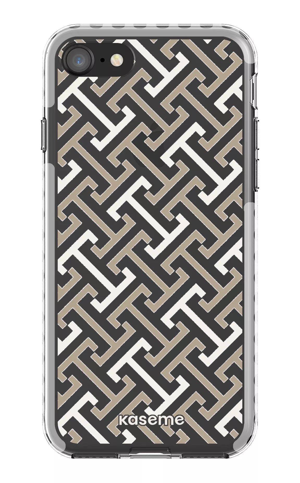 iPhone SE Clear Case - White Elite Clear Case -