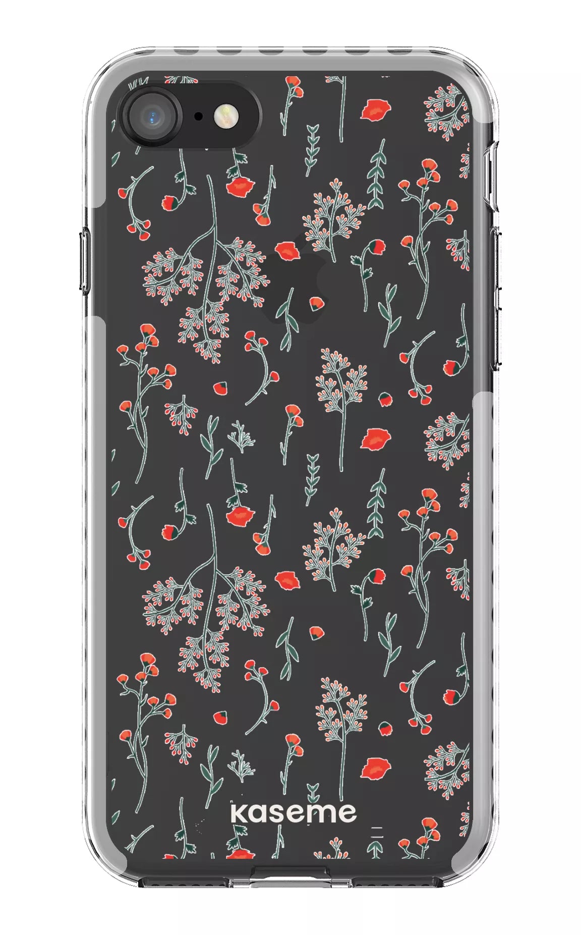 iPhone SE Clear Case - White Evelyn Clear Case -