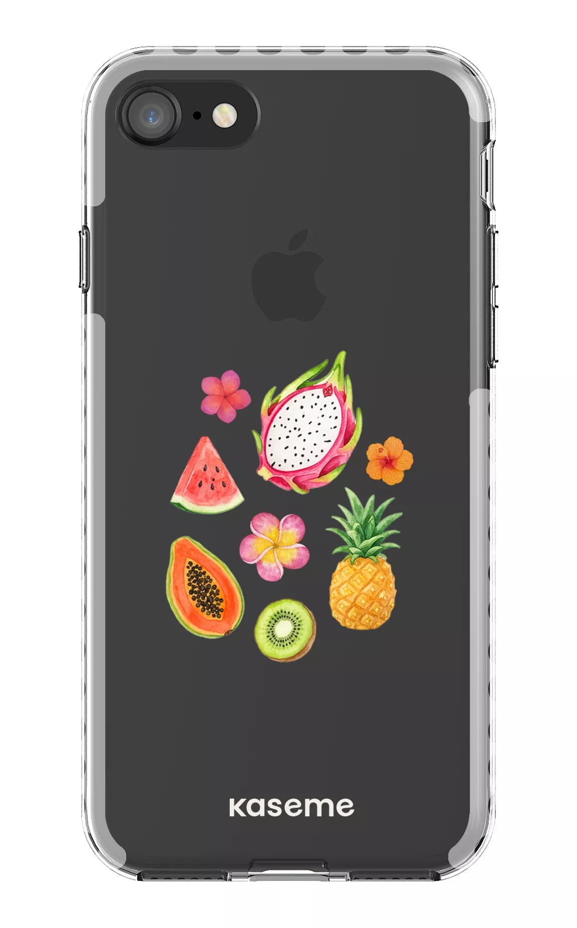 iPhone SE Clear Case - White Fresca Tropicale Clear Case -