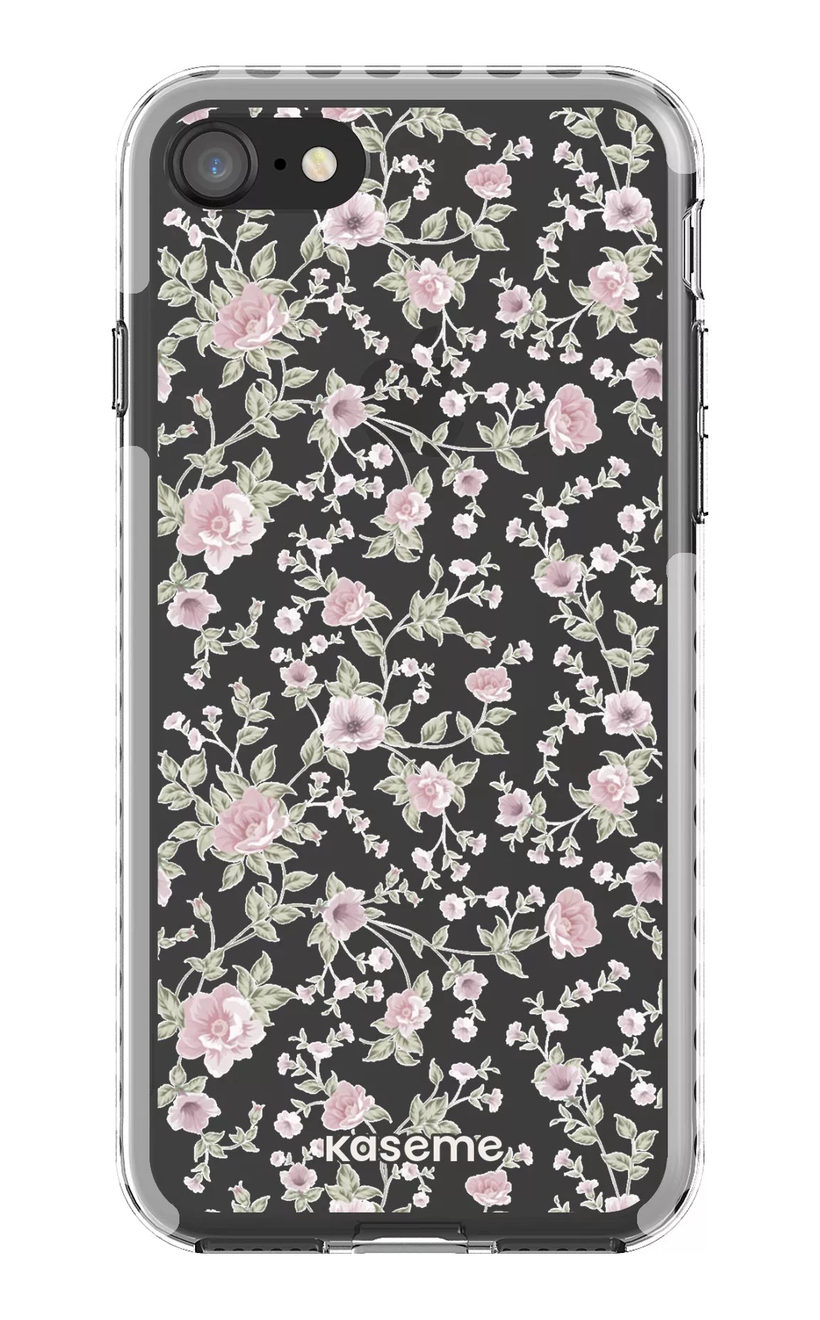 iPhone SE Clear Case - White La Vie en Rose Clear Case -