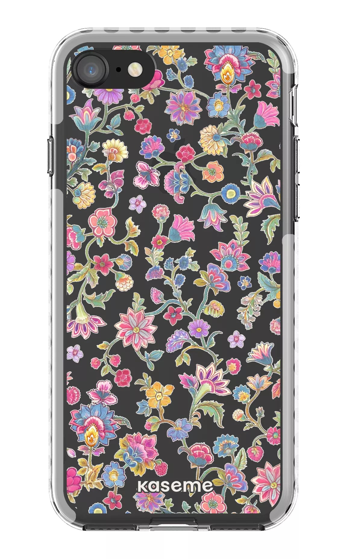 iPhone SE Clear Case - White Secret Garden Clear Case -