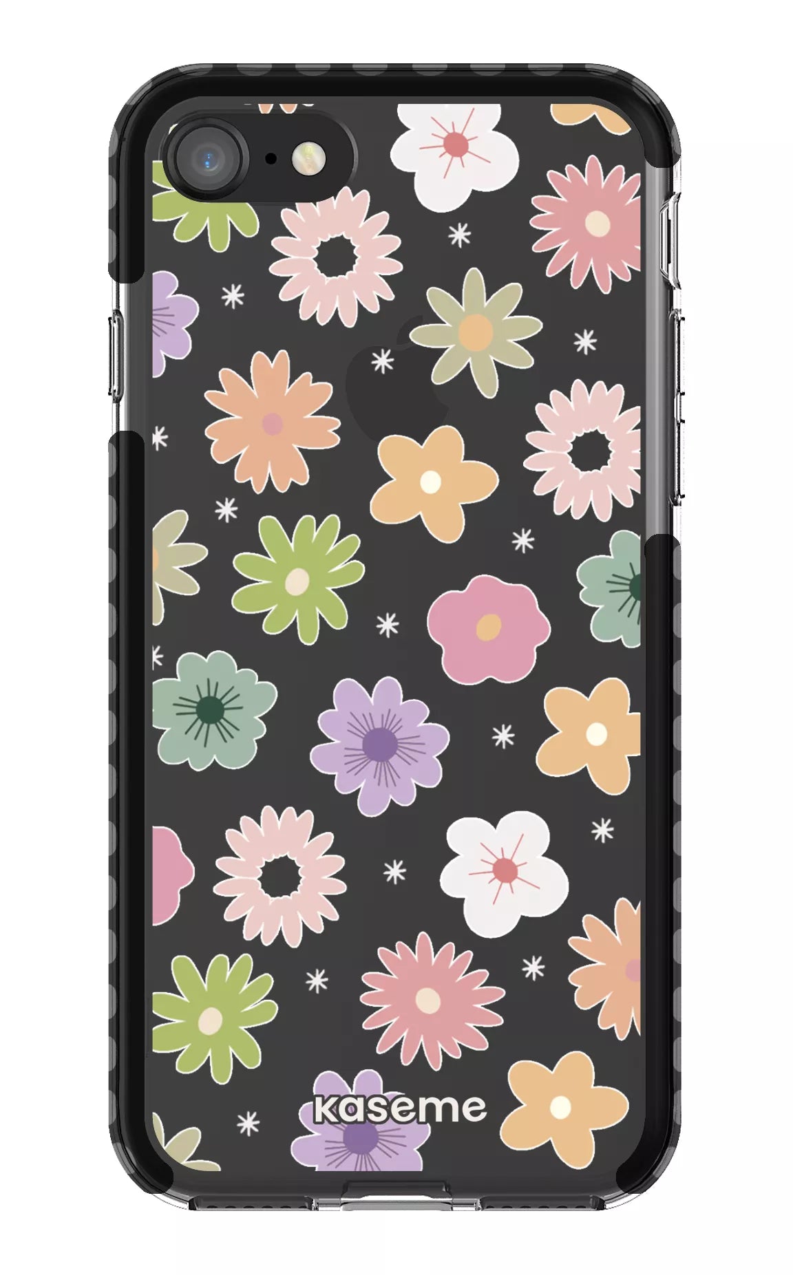 iPhone SE Clear Case Black Adore small Clear Case -