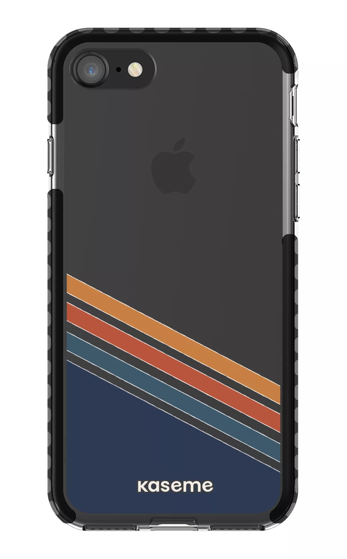 iPhone SE Clear Case Black Bitter Clear Case -