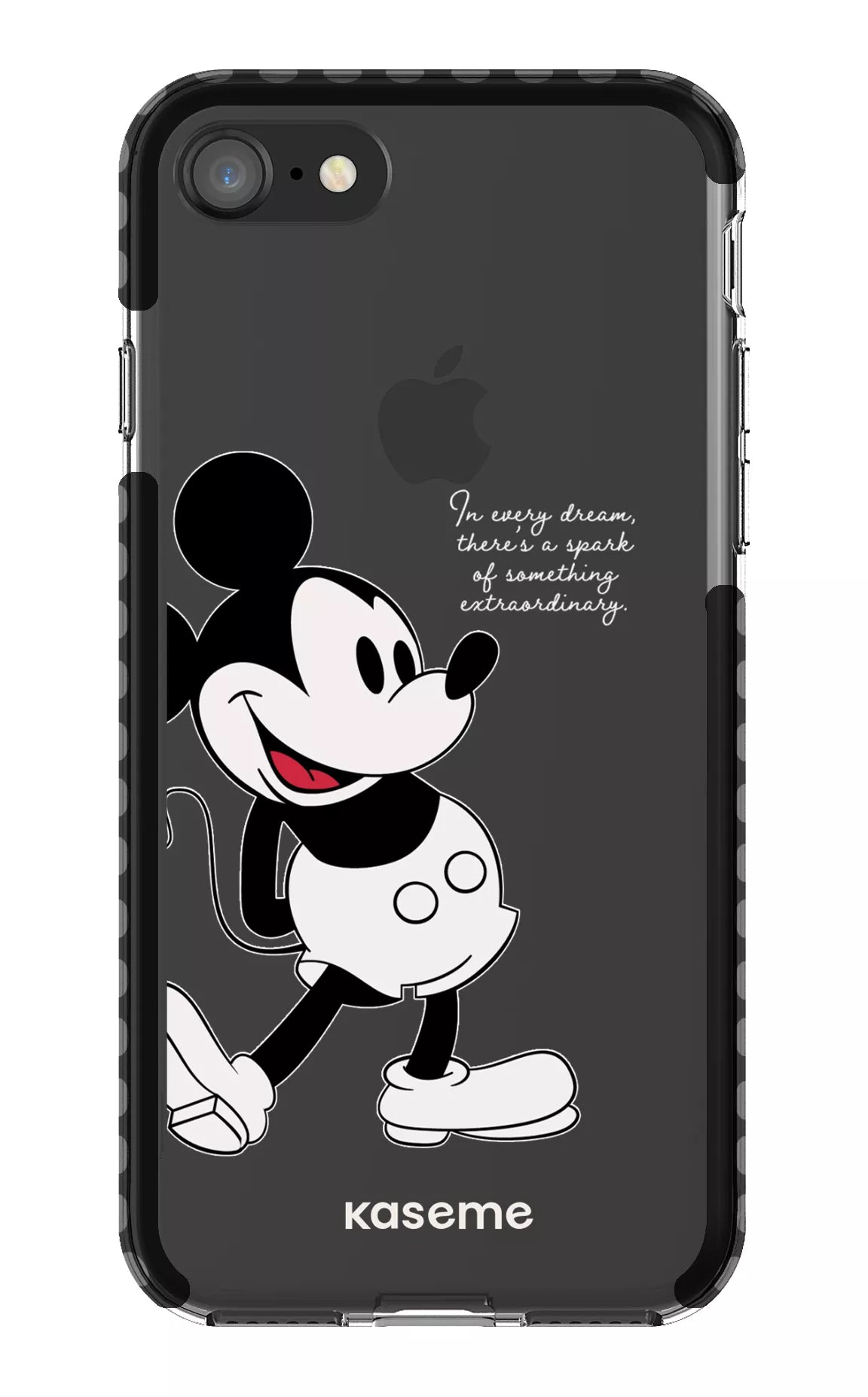 iPhone SE Clear Case Black Dreamscape Clear Case -