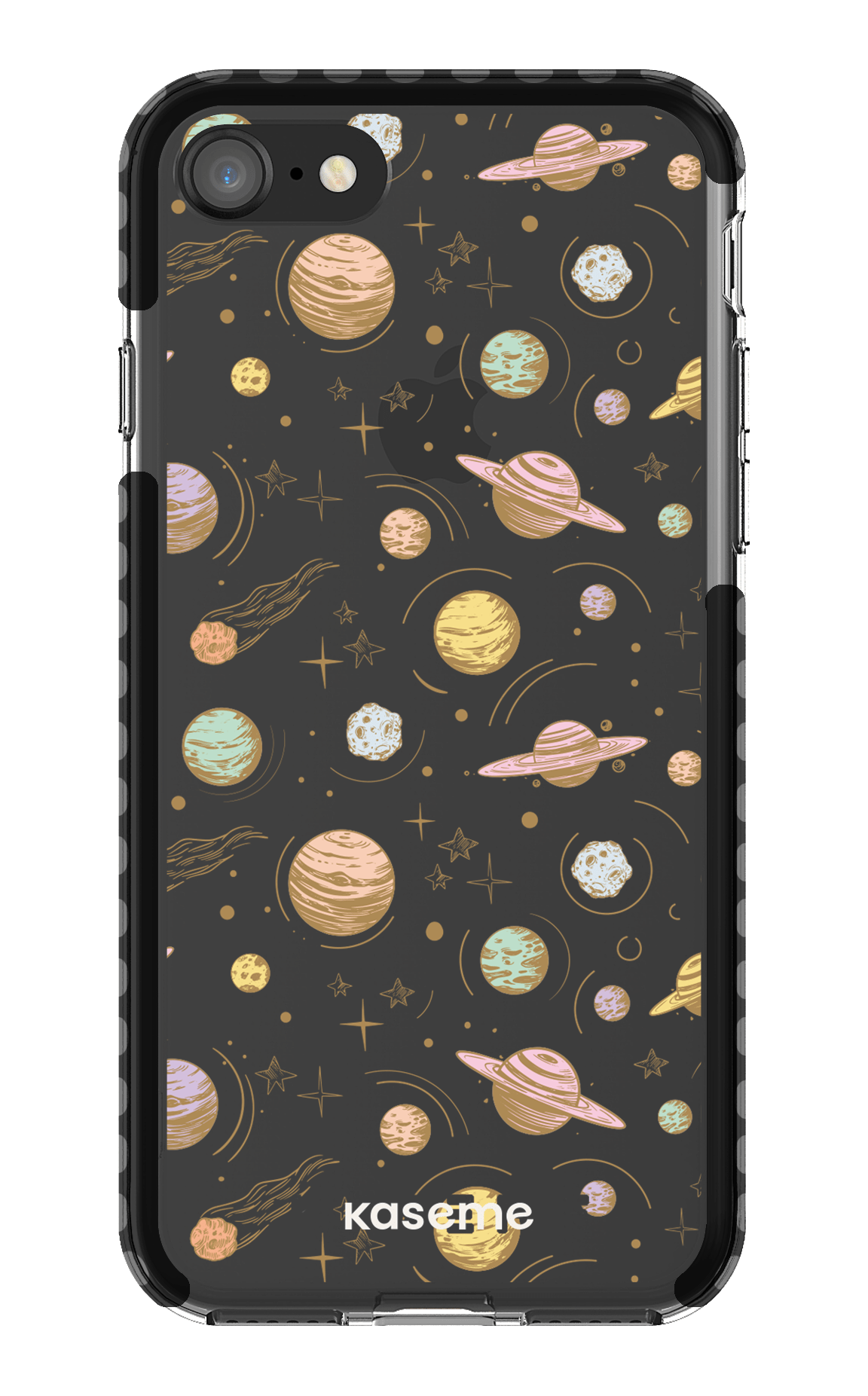 iPhone SE Clear Case Black Solar Clear Case -