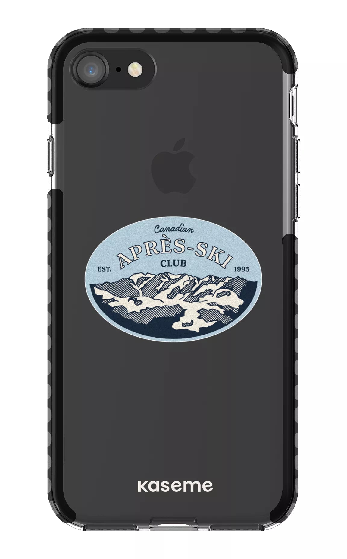 iPhone SE Clear Case Black Whistler Clear Case -