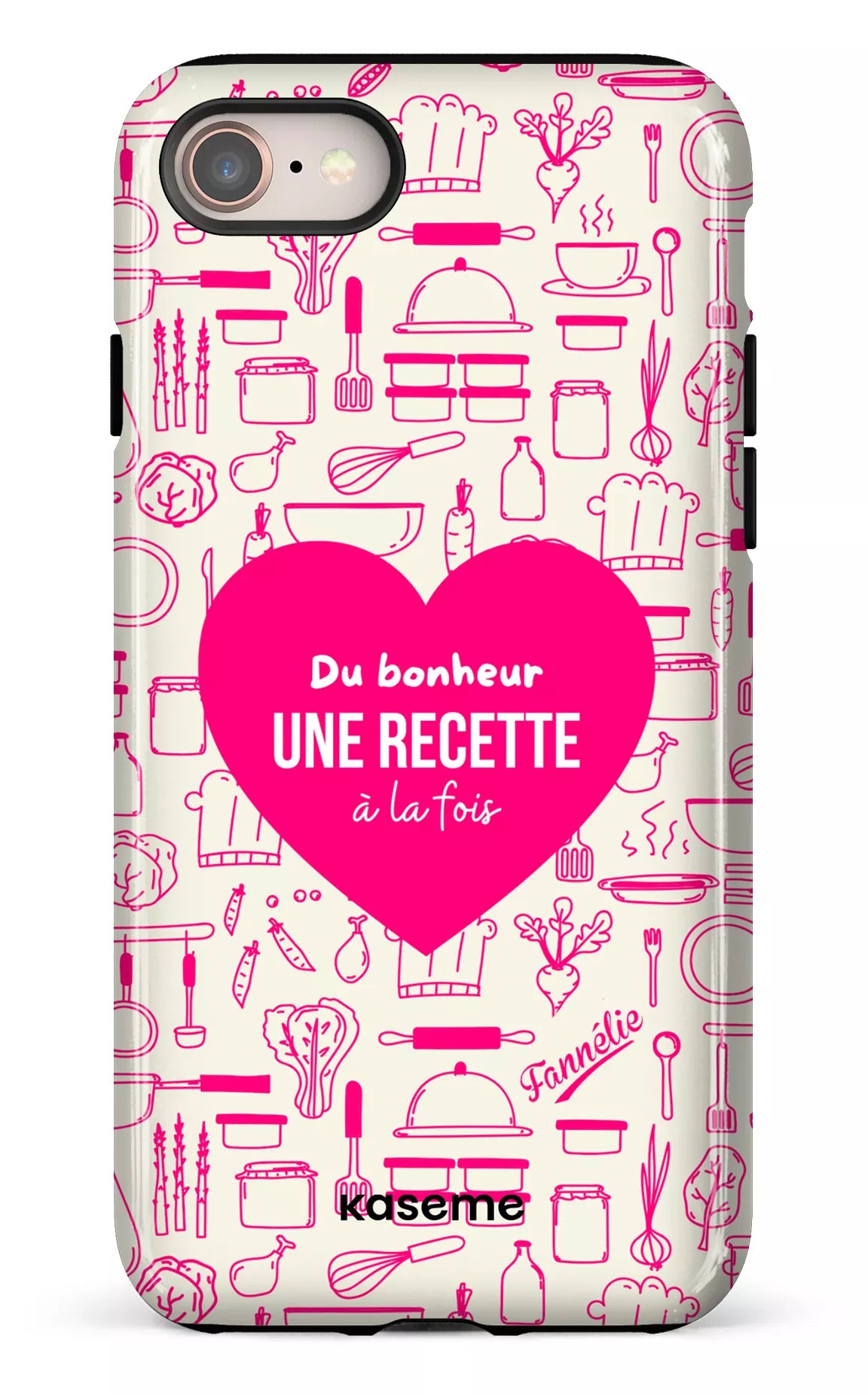 iPhone SE Tough Du bonheur une recette à la fois -