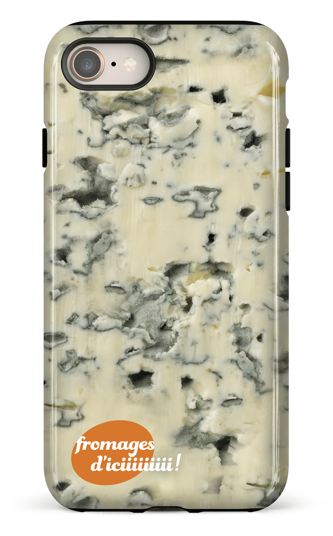 iPhone SE Tough Fromage Bleu Logo -
