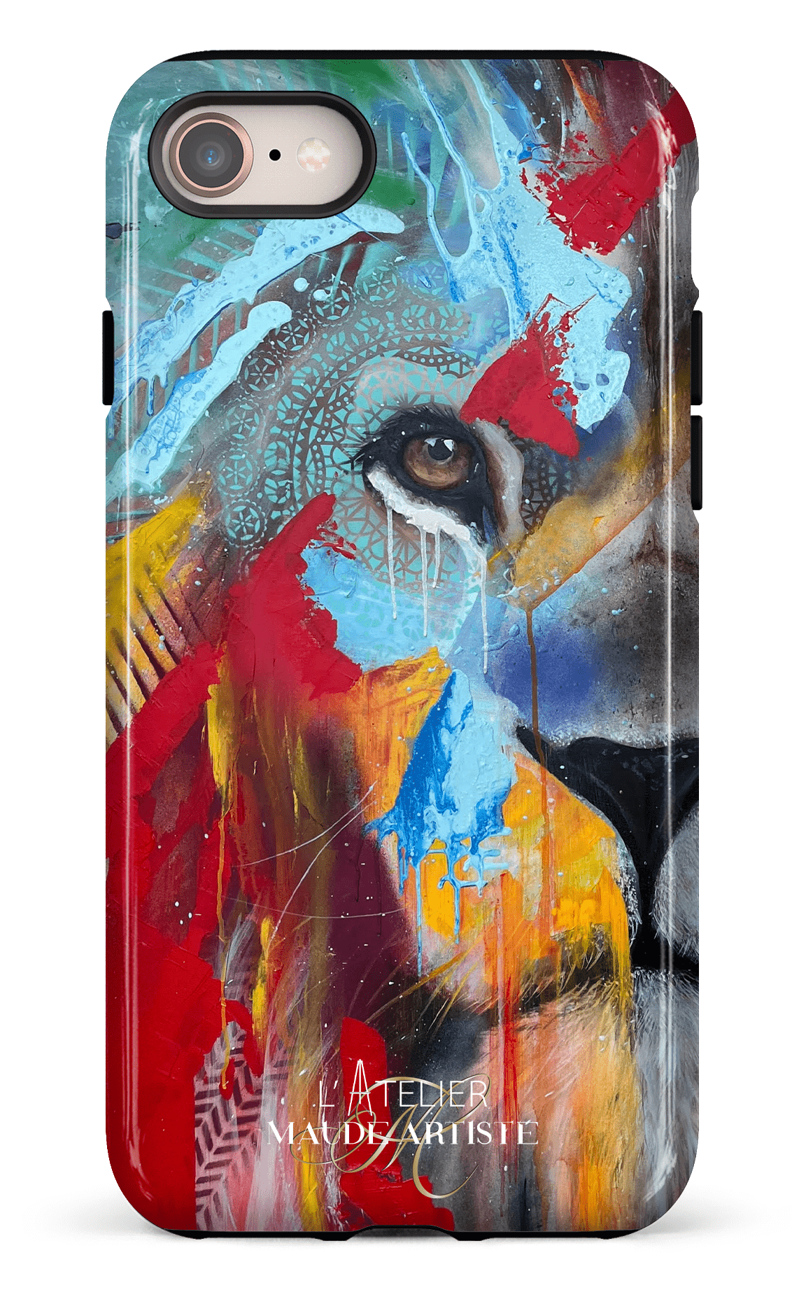 iPhone SE Tough Waves by Maude -