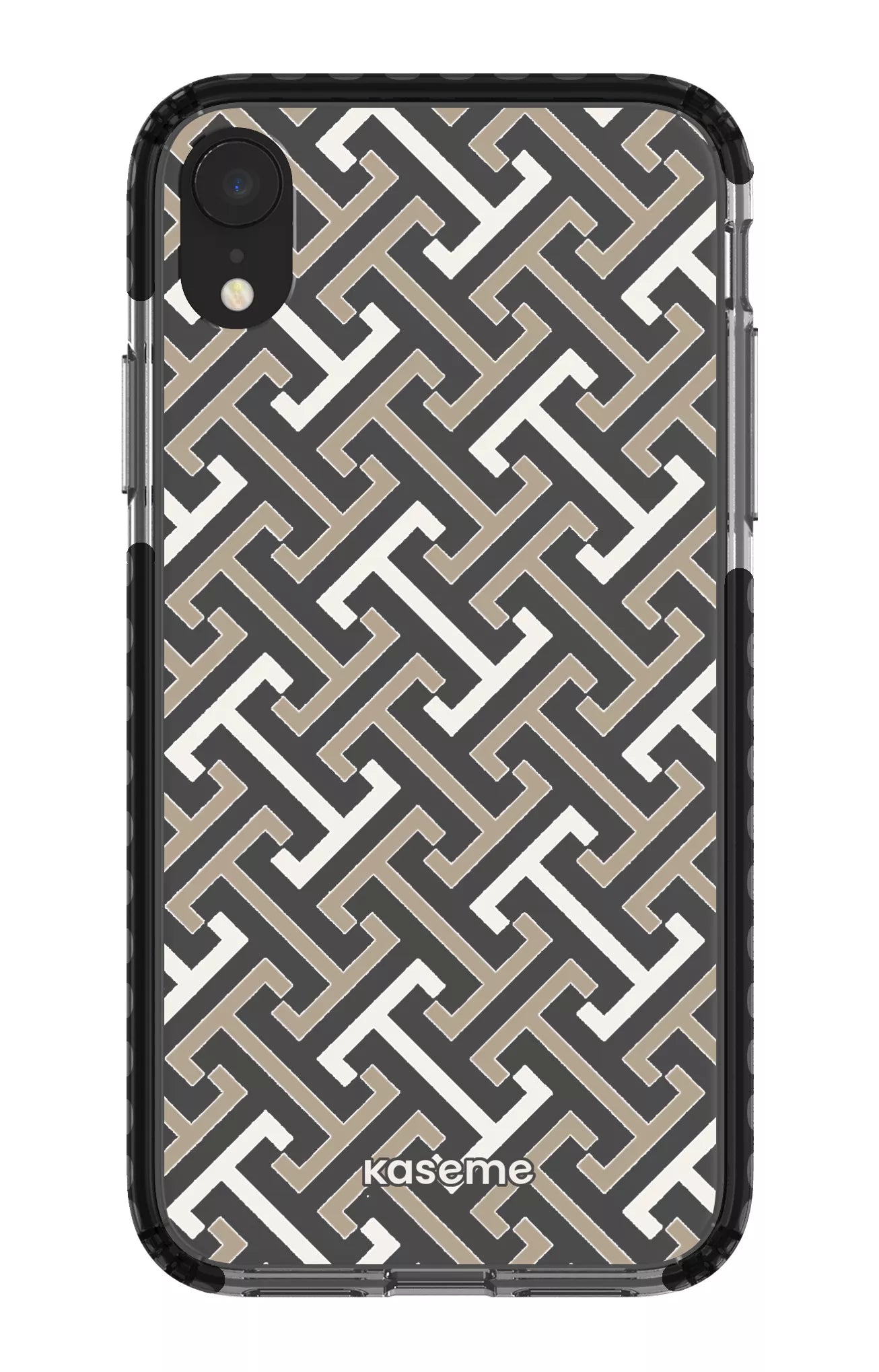 iPhone XR Clear Case - Black Elite Clear Case -