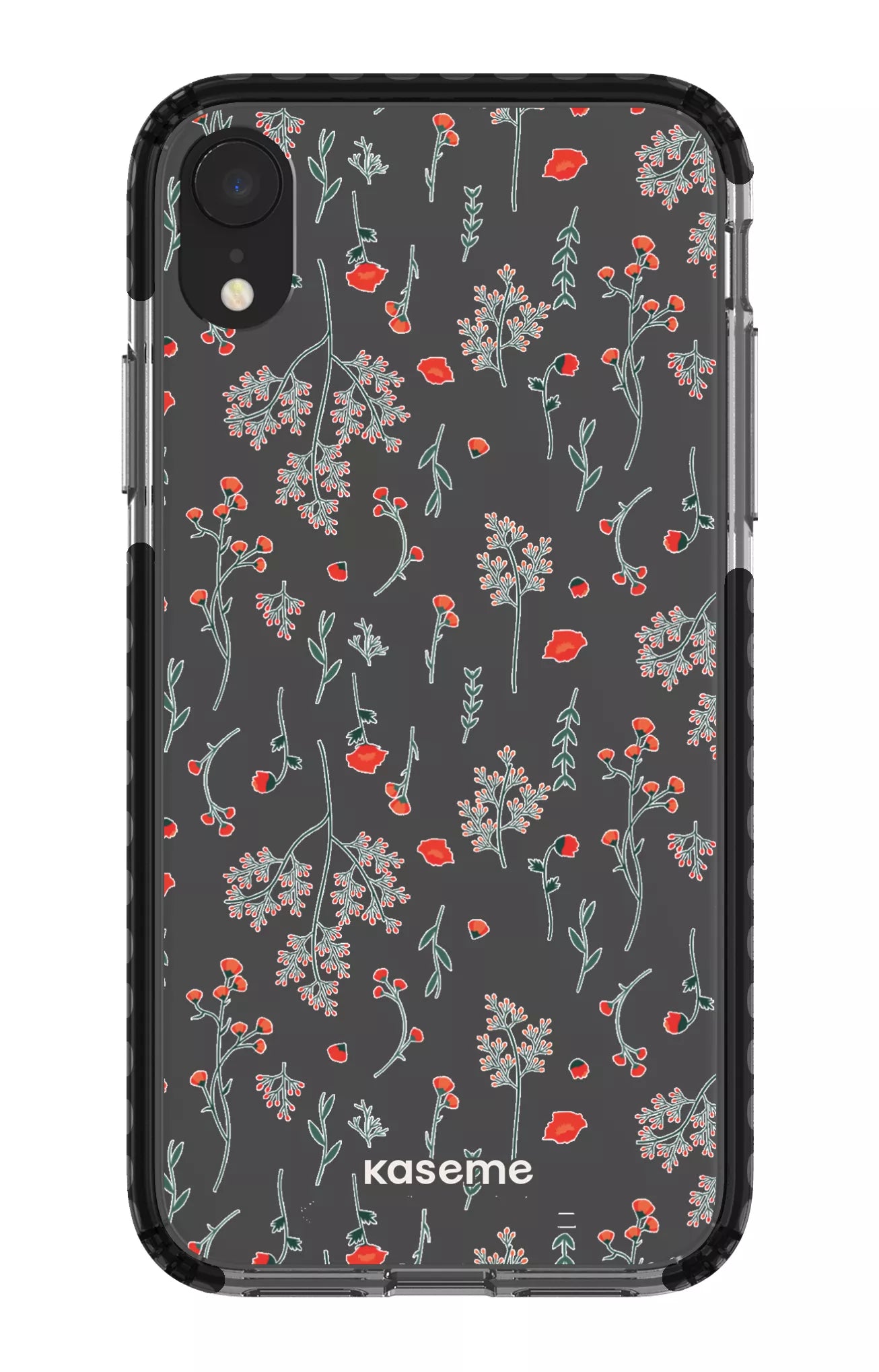 iPhone XR Clear Case - Black Evelyn Clear Case -