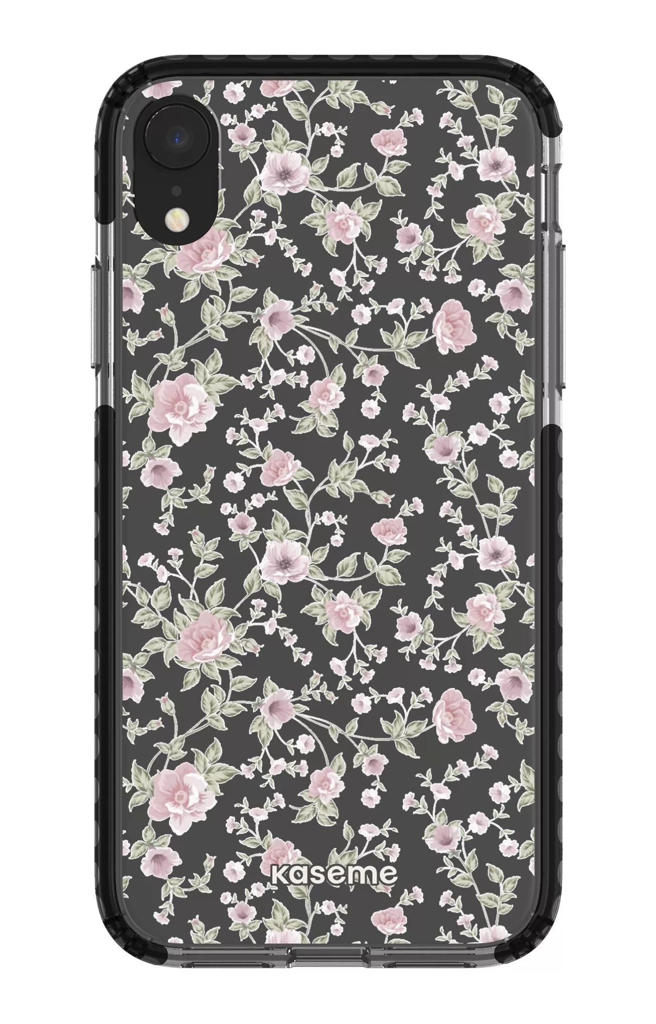 iPhone XR Clear Case - Black La Vie en Rose Clear Case -