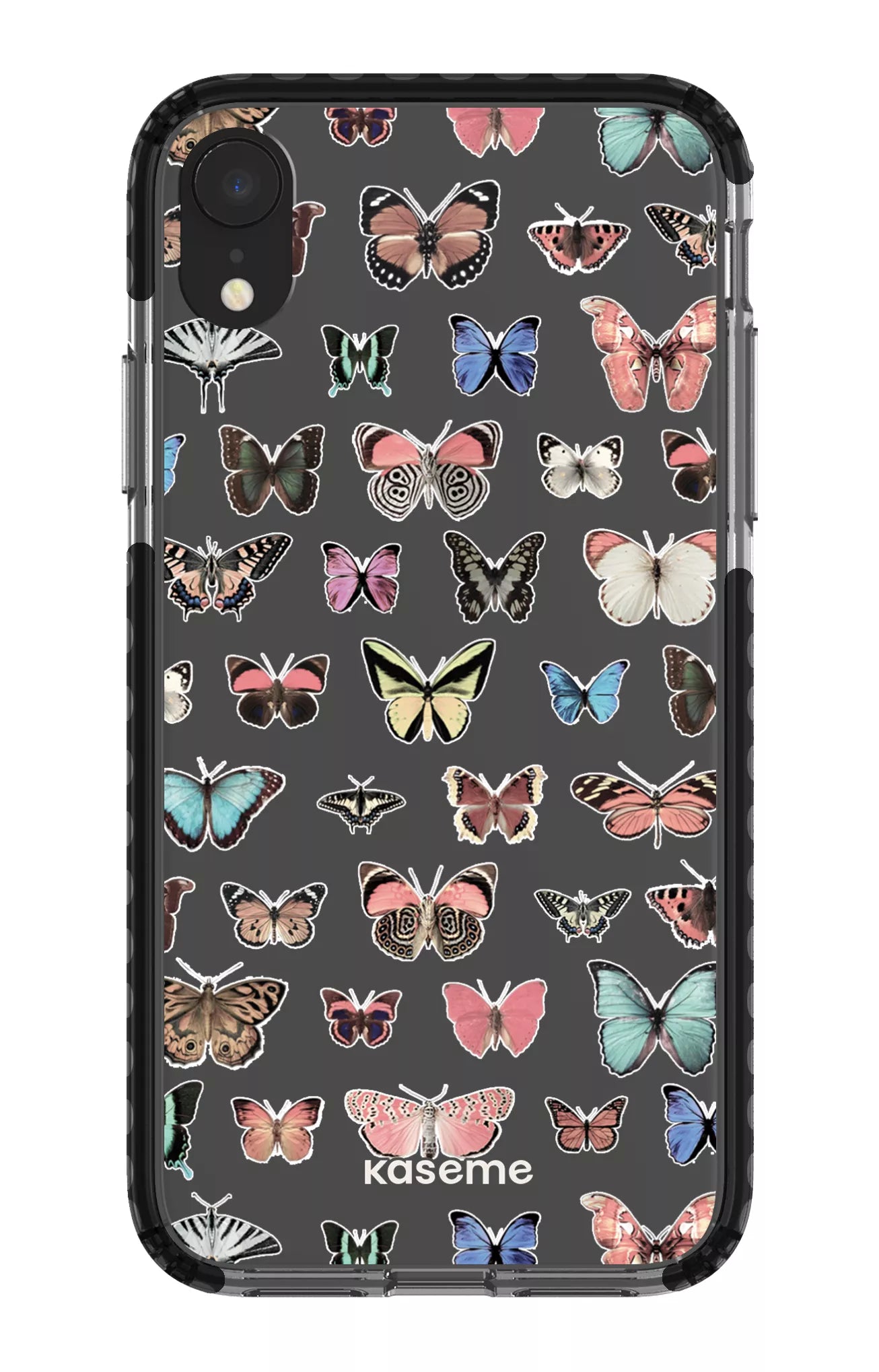 iPhone XR Clear Case - Black Paloma Clear Case -