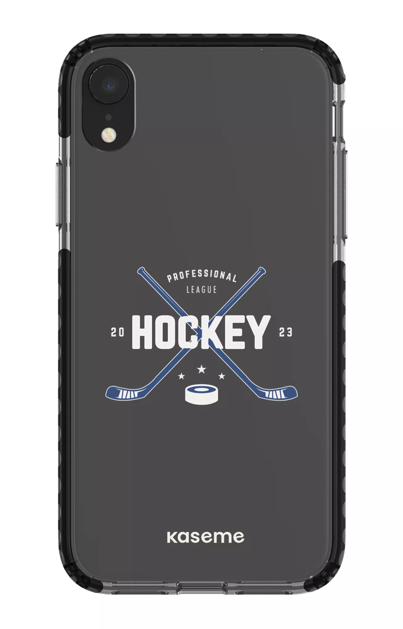 iPhone XR Clear Case - Black Playoffs Clear Case -