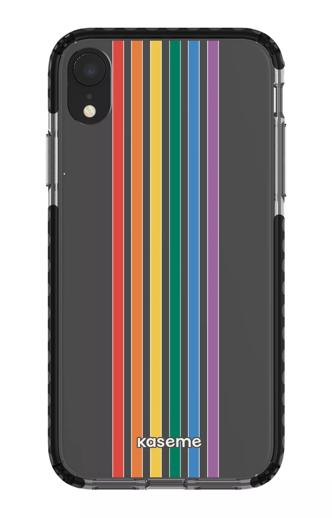 iPhone XR Clear Case - Black We're coming out Clear Case -