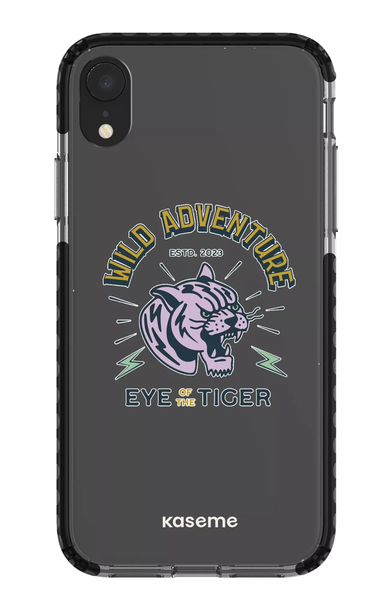 iPhone XR Clear Case - Black Wildcats Clear Case -