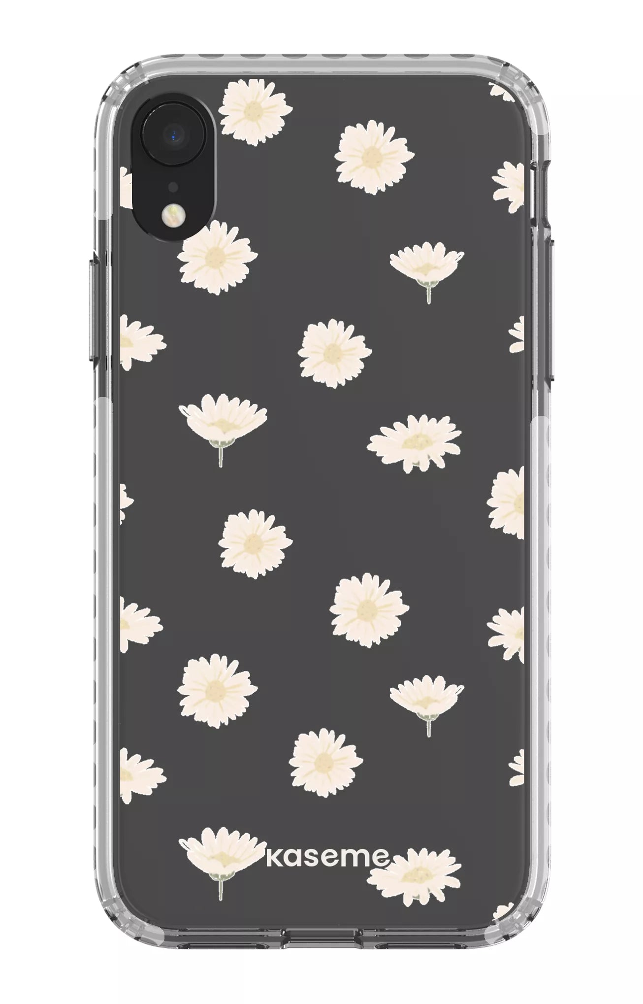 iPhone XR Clear Case - White Bella Clear Case -