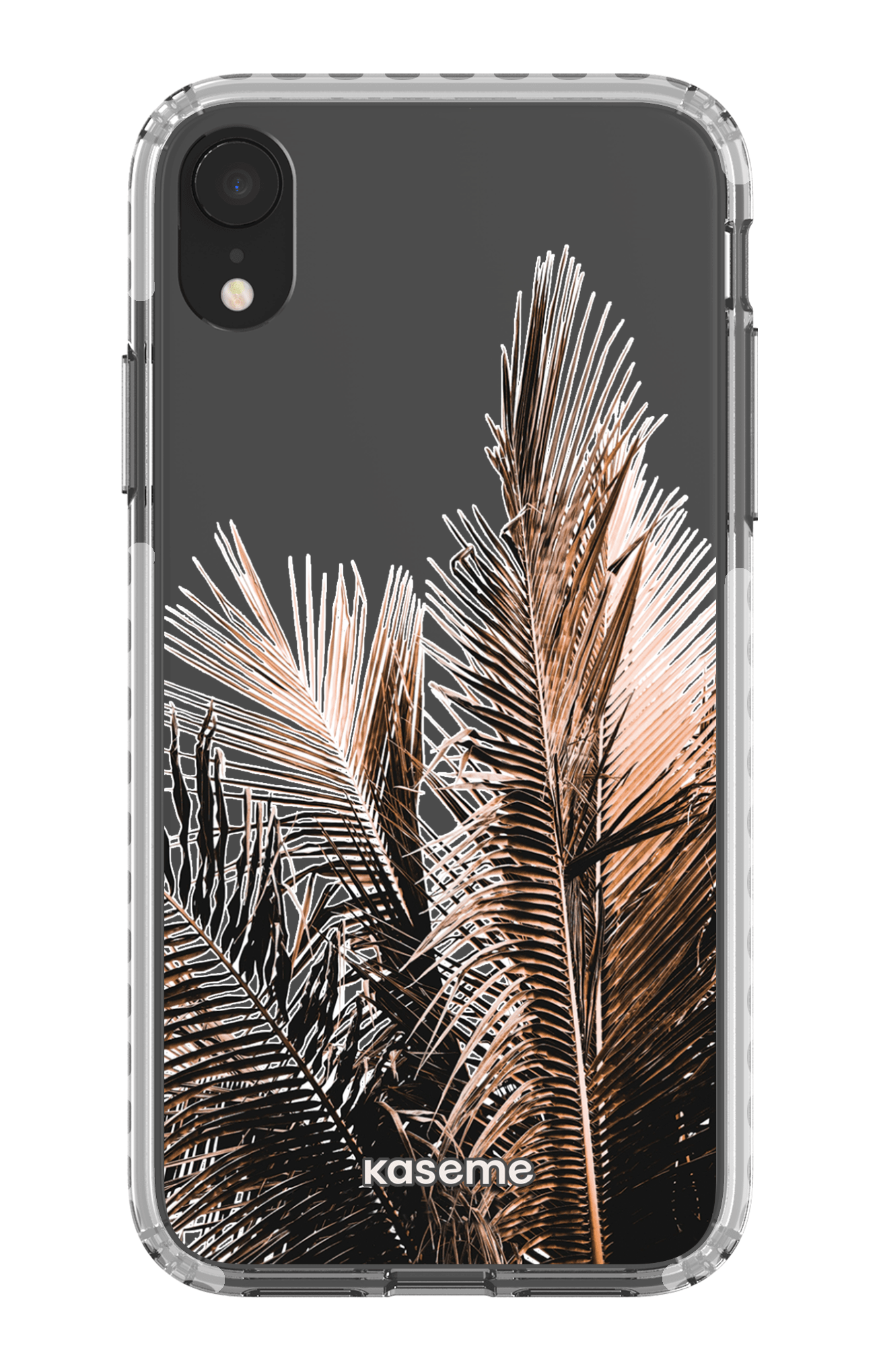 iPhone XR Clear Case - White Cali Clear Case -