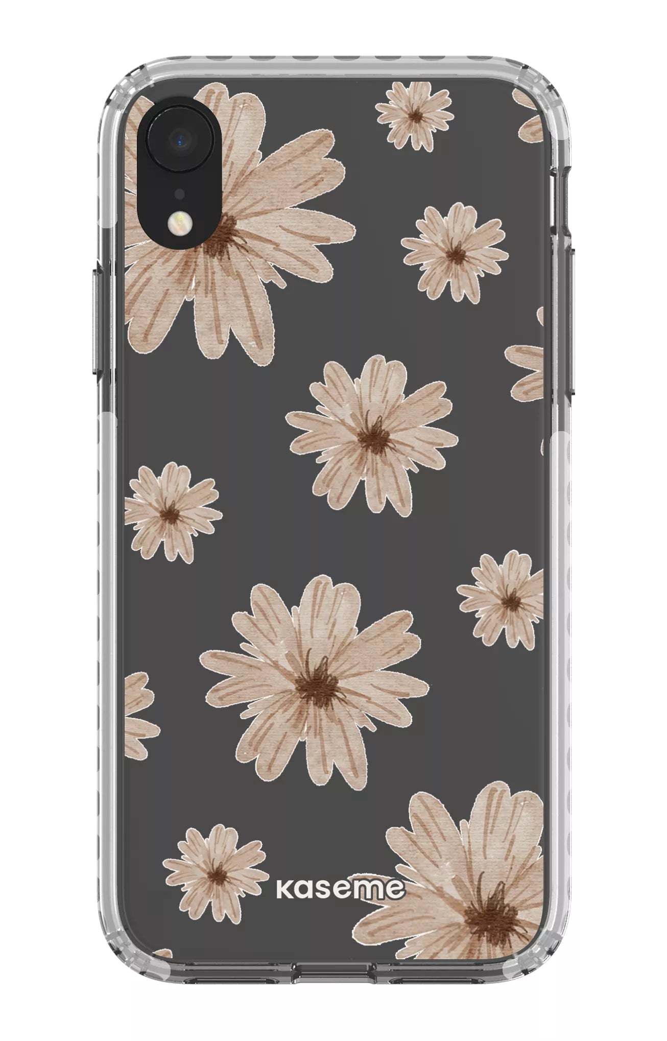 iPhone XR Clear Case - White Delicate Dreams Clear Case -