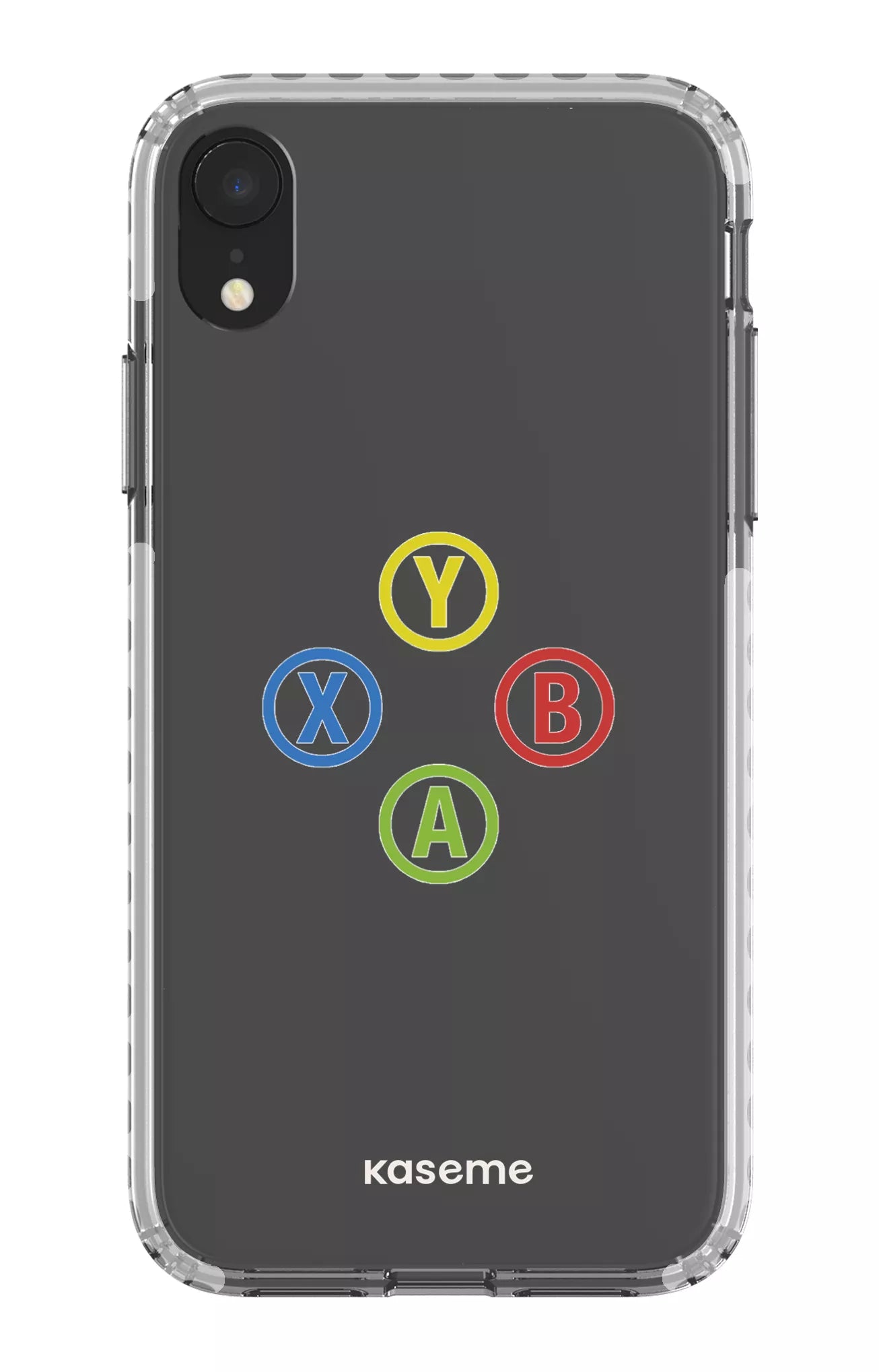 iPhone XR Clear Case - White Game Clear Case -