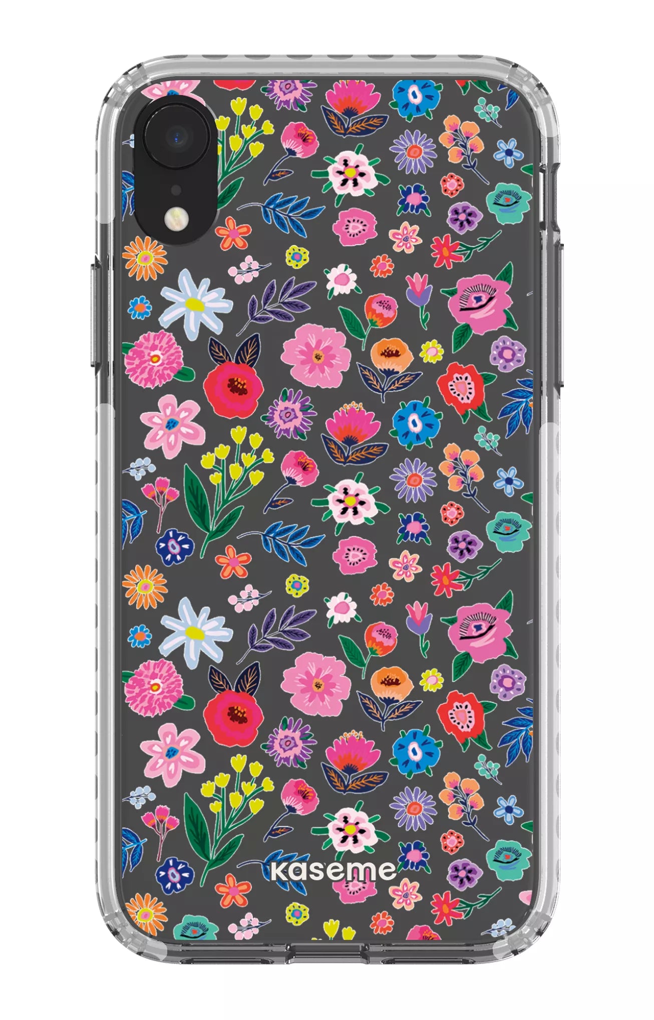 iPhone XR Clear Case - White Hallucinate Clear Case -