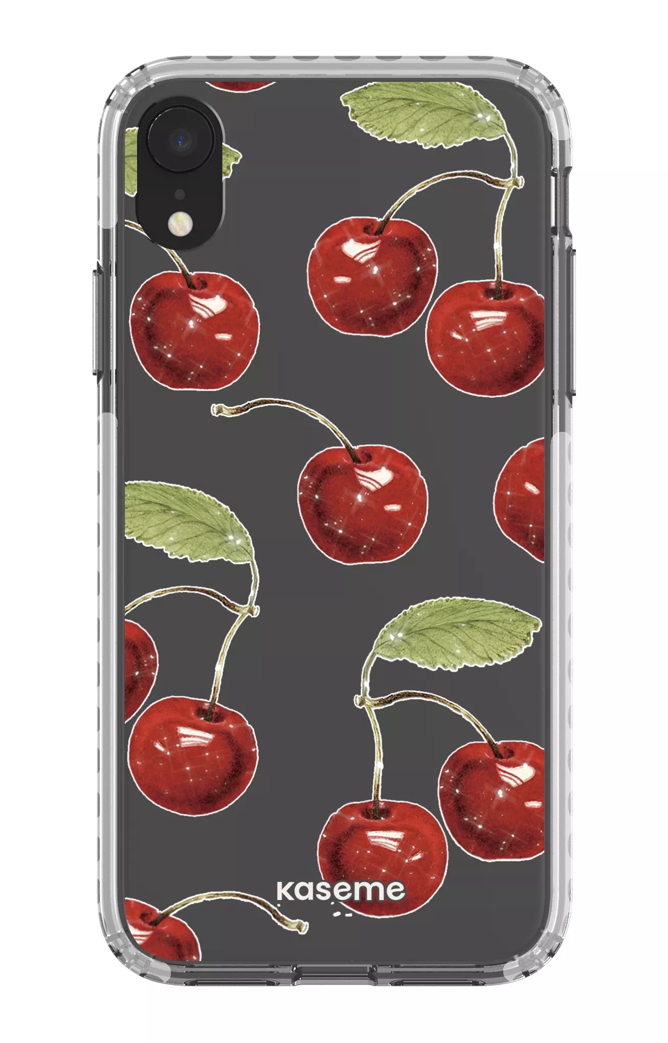 iPhone XR Clear Case - White Juicy Clear Case -