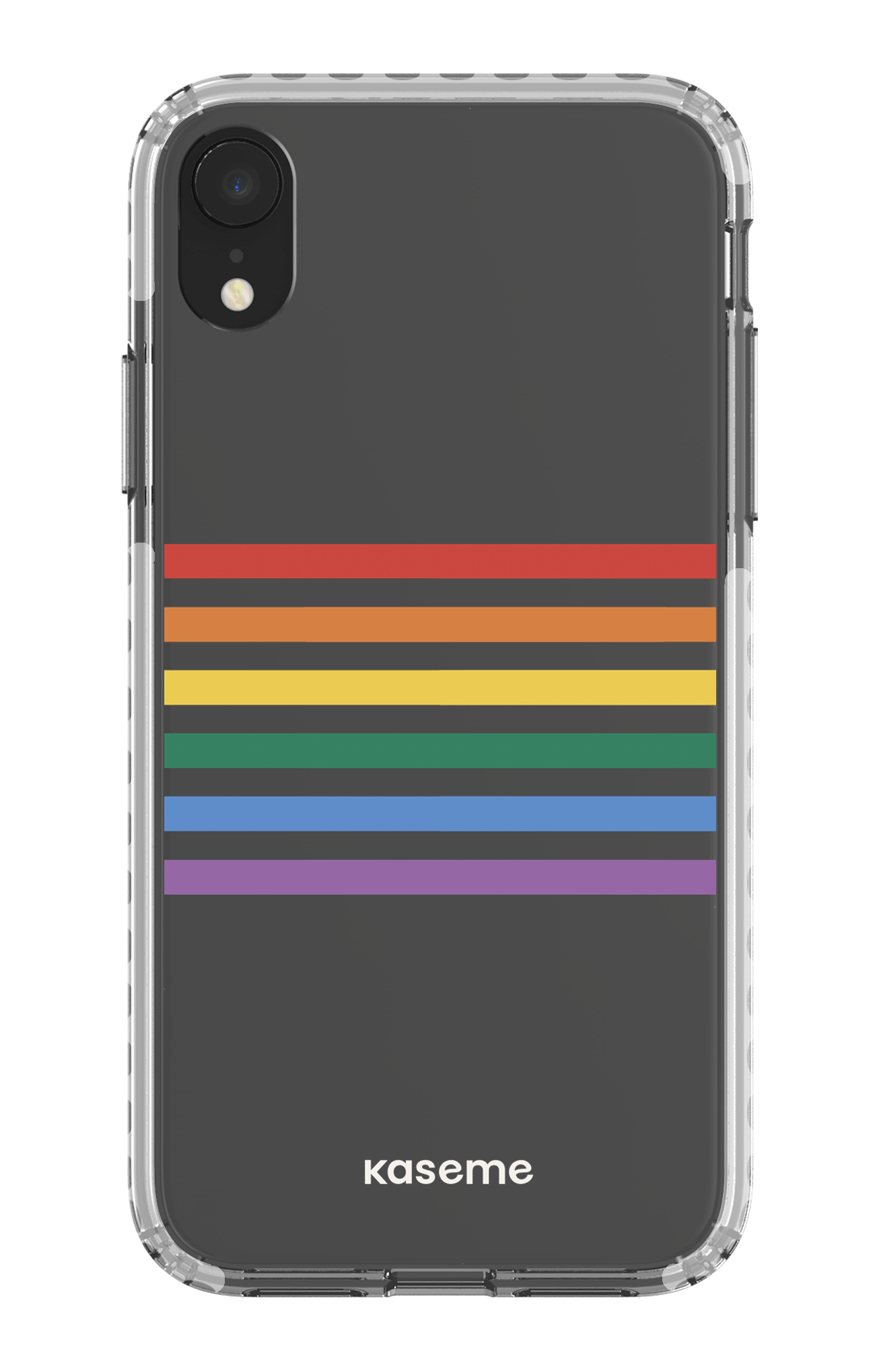 iPhone XR Clear Case - White Out and proud Clear Case -