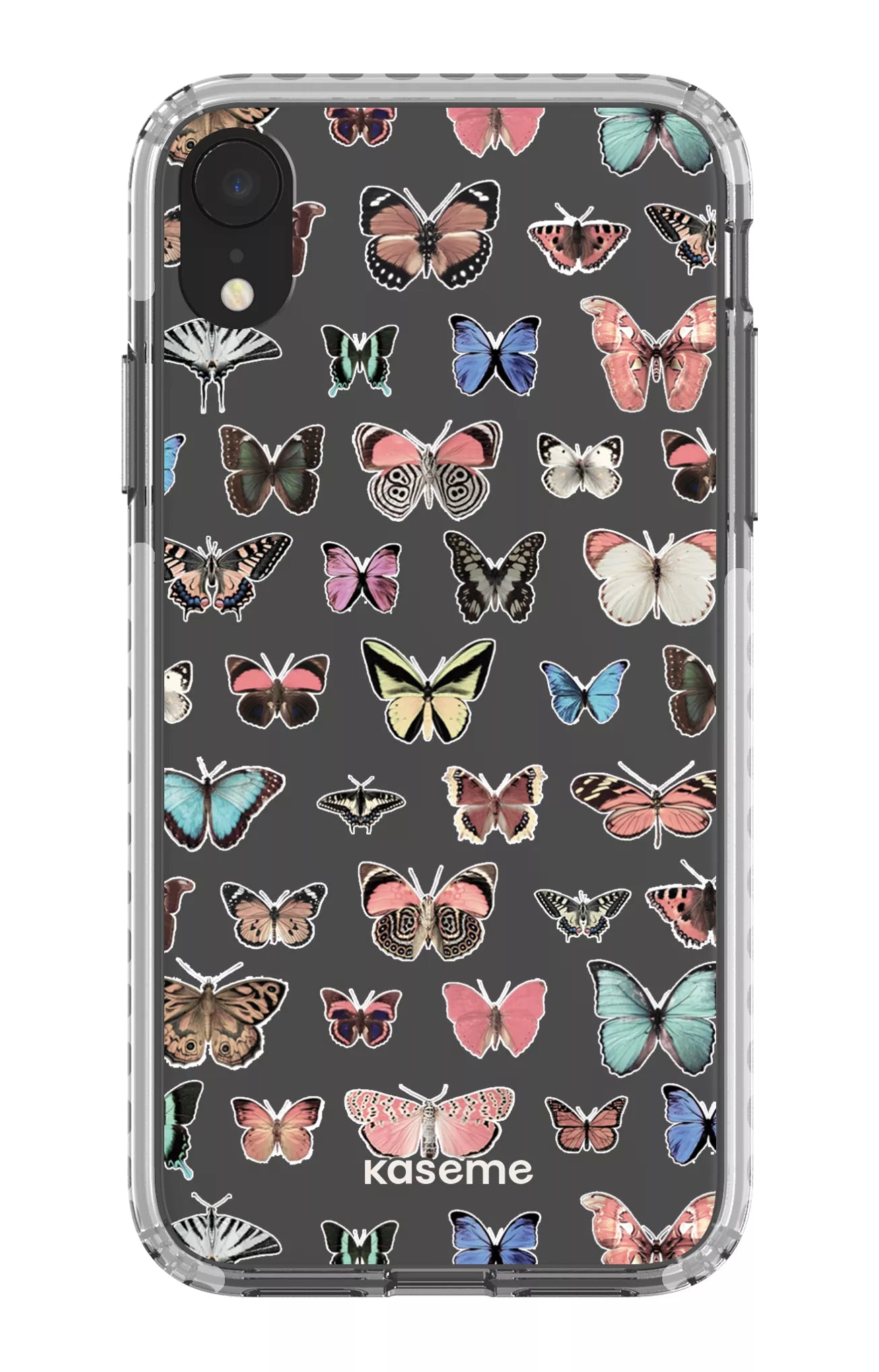 iPhone XR Clear Case - White Paloma Clear Case -