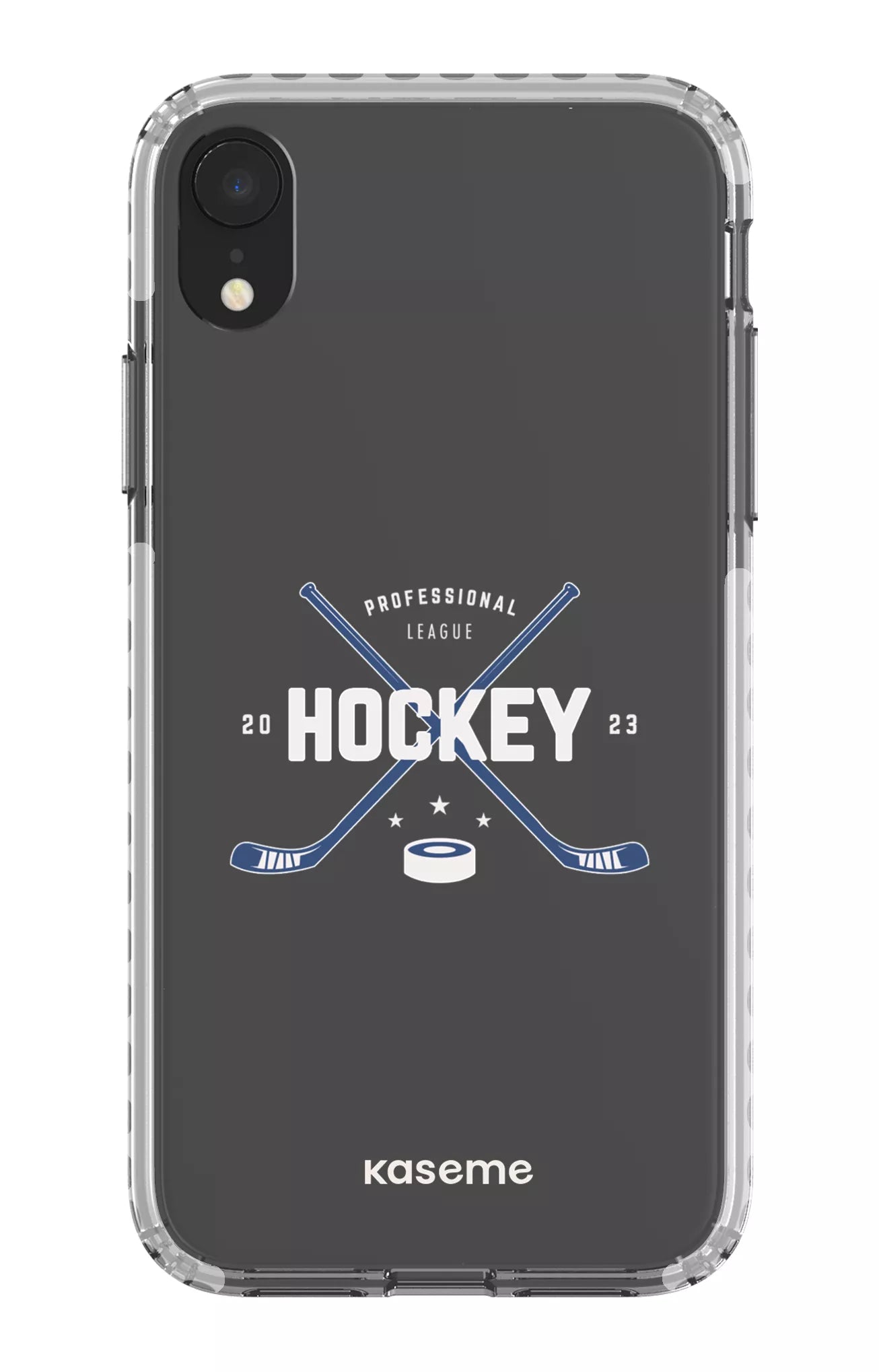 iPhone XR Clear Case - White Playoffs Clear Case -