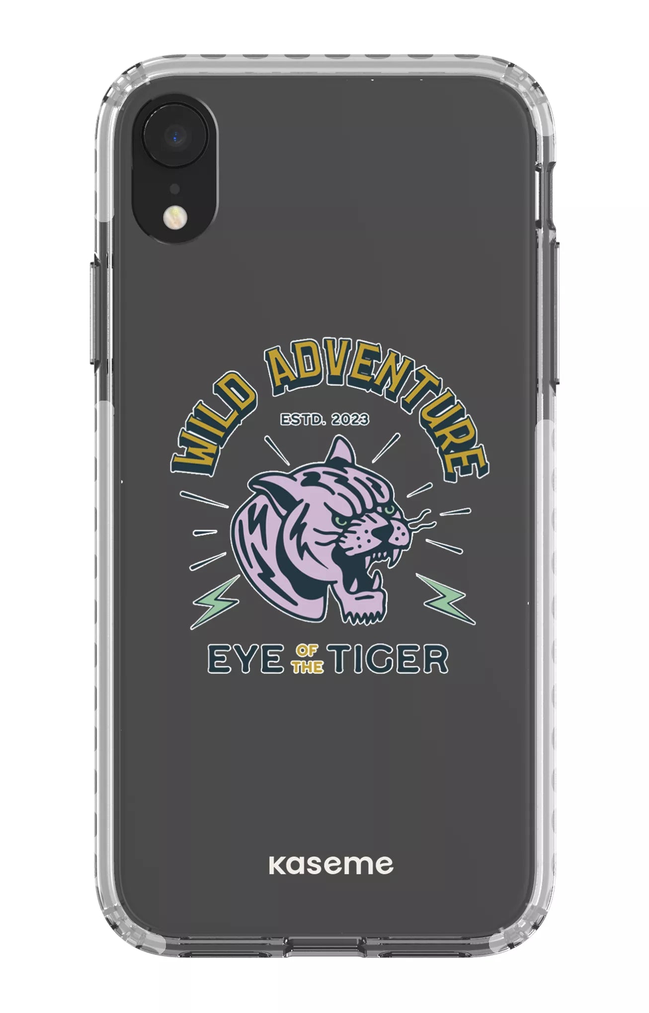 iPhone XR Clear Case - White Wildcats Clear Case -