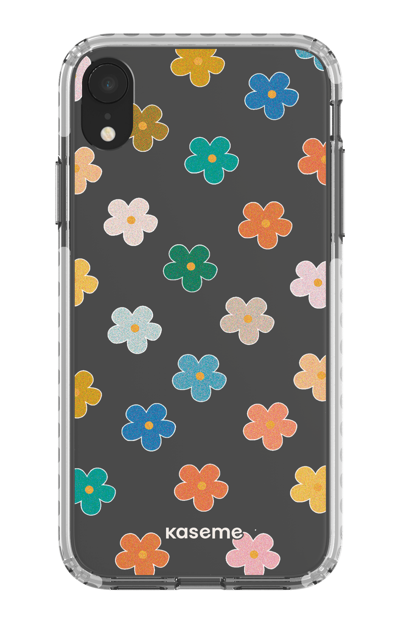 iPhone XR Clear Case - White Woodstock Clear Case -