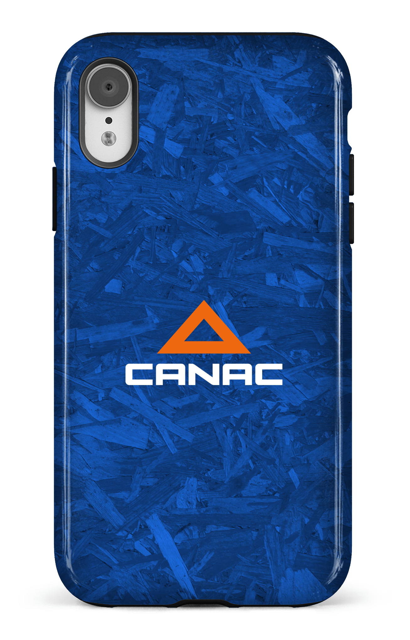 iPhone XR Tough Bois bleu par Canac -