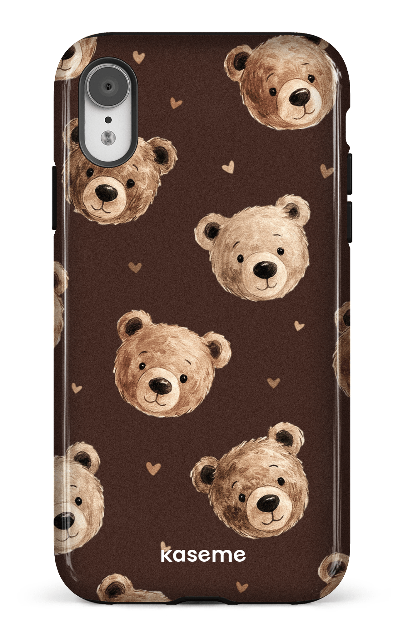 iPhone XR Tough Cubbie Brown -