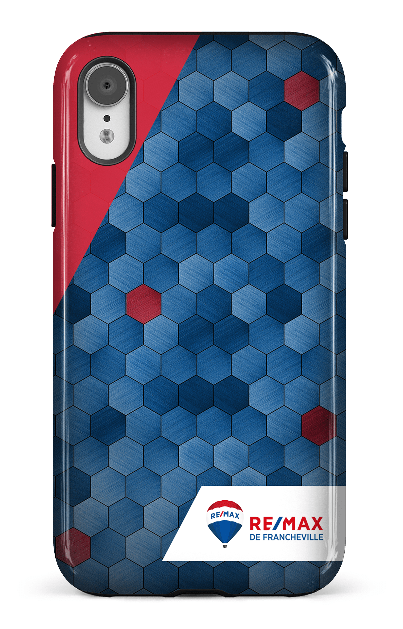 iPhone XR Tough Exagones texturés de Francheville -